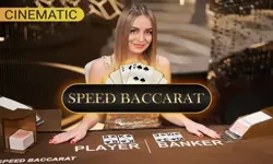 Speed Baccarat table by Evolution
